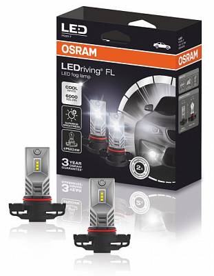 Светодиодные противотуманные лампы PSX24W LEDriving FL 6000K (2604CW)