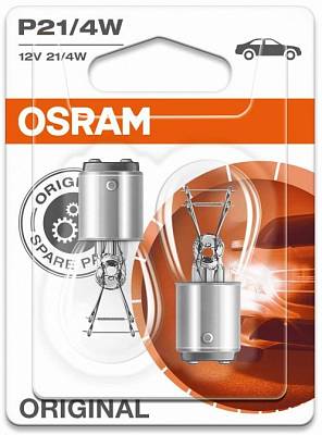 Автолампы P21/4W Osram Original (7225-02B)