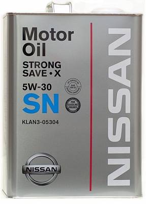 Моторное масло Nissan Strong Safe-X E Special 5W-30 SN (KLAN305304, KLAN505304)