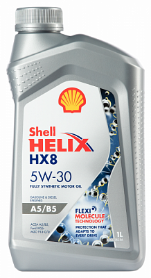 Моторное масло Shell Helix HX8 5W-30 A5/B5