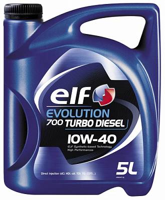 Моторное масло Elf Evolution 700 Turbo Diesel A3/B4