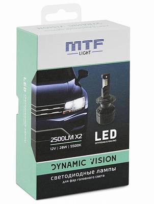 Светодиодные лампы HB3(9005) MTF Dynamic Vision LED 5500K (DVB3K5)
