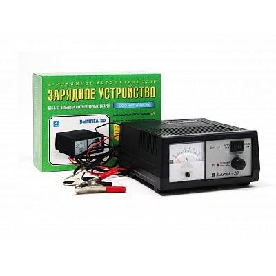Зарядное устройство Вымпел - 20 (WET, EFB, Ca/Ca, Ni-Cd, Ni-MN и др.) 0,6-7 А