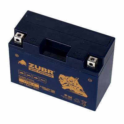 Мотоаккумулятор Zubr Bike Premium Nano Gel - 8 А/ч 135 А (YT9B-4) YT9B-BS [+-]