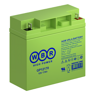 Аккумулятор WBR AGM - 17 А/ч (GP12170) BMW 61212346800