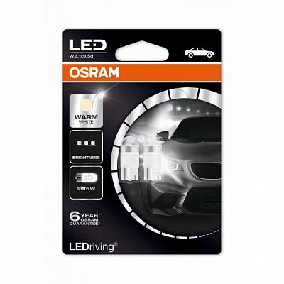 Светодиодные лампы W5W Osram LEDriving Premium White 4000K (2850WW-02B)