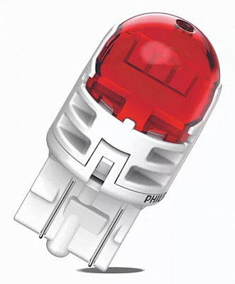 Светодиодные автолампы W21/5W Philips Ultinon Pro6000 SI LED Red (11066RU60X2)