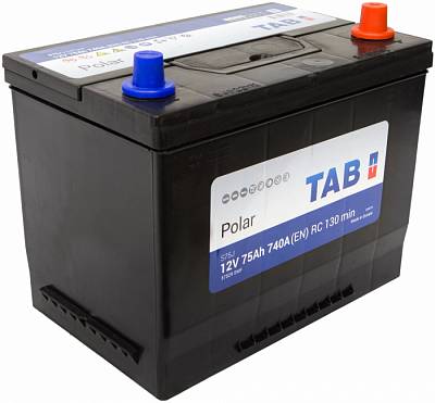 Аккумулятор автомобильный TAB Polar - 75 А/ч [-+]