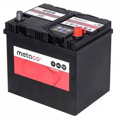 Аккумулятор автомобильный Metaco Asia - 60 А/ч (560 412 051, D23L) [-+]