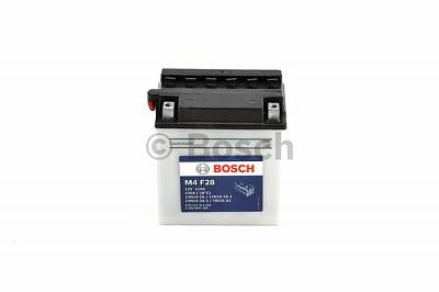 Мотоаккумулятор YB10L-A2 Bosch M4 F28 Fresh pack - 11 А/ч (0 092 M4F 280) [- +]