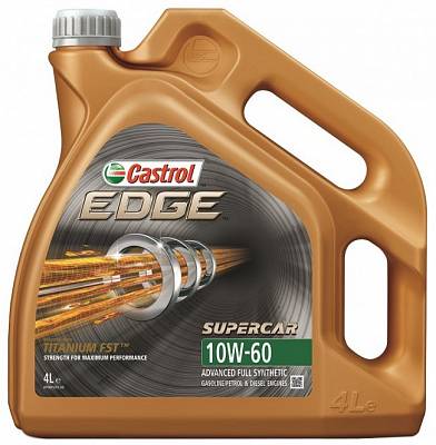 Моторное масло Castrol Edge Supercar 10W-60 A3/B4 TITANIUM