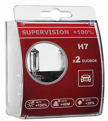 Автолампа H7 Ledo Super Vision +100% 3700K (12972LSV)