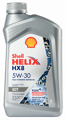 Моторное масло Shell Helix HX8 ECT 5W-30 SN