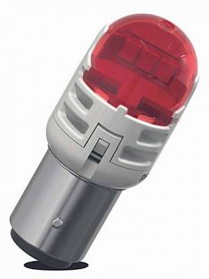 Светодиодные автолампы W21/5W Philips Ultinon Pro6000 SI LED Red (11499RU60X2)