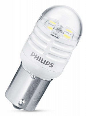 Светодиодные автолампы P21W Philips Ultinon Pro3000 SI LED White 6000K (11498U30CWB2)