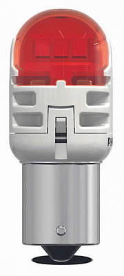Светодиодные автолампы W21W Philips Ultinon Pro6000 SI LED Amber (11498AU60X2)