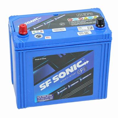 Аккумулятор автомобильный Exide SF Sonic EFB Asia - 50 А/ч тонкие клеммы (55B24R) [+-]