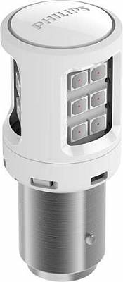 Светодиодные автолампы P21W Philips Ultinon LED Red (11498ULRX2)