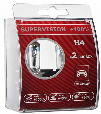 Автолампа H4 Ledo Super Vision +100% 3700K (12342LSV)
