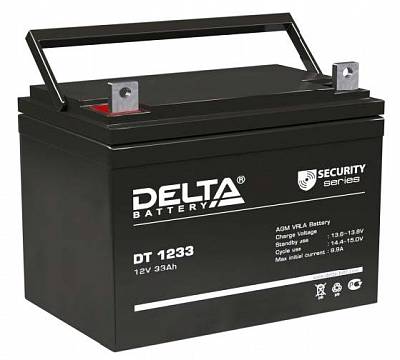 Аккумулятор Delta DT - 33 А/ч (DT 1233) ОПС серия