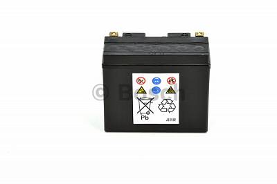 Мотоаккумулятор YT12B-BS Bosch M6 019 AGM - 12 А/ч (0 092 M60 190) [+ -]