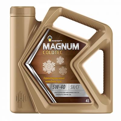 Моторное масло Rosneft Magnum Coldtec 5W-40 A3/B4
