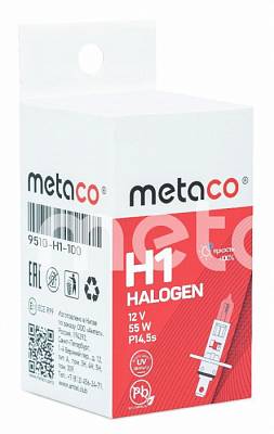 Автолампы H1 Metaco +100%