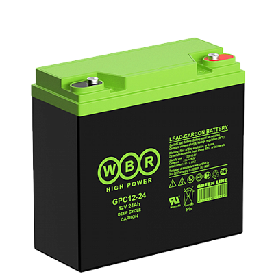 Аккумулятор WBR AGM - 24 А/ч (GPC12-24)