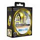 Автолампы H4 Philips ColorVision +60% Yellow (12342CVPYS2)