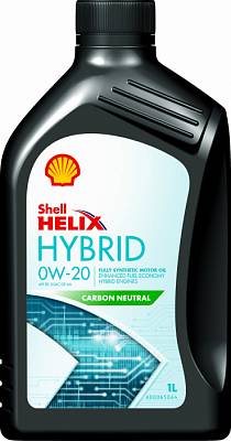 Моторное масло Shell Helix Hybrid 0W-20  SP