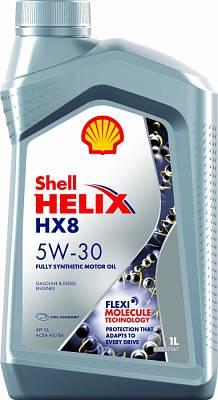 Моторное масло Shell Helix HX8 5W-30 A3/B4