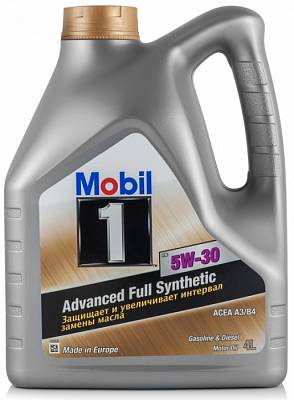 Моторное масло Mobil 1 FS 5W-30 A3/B4