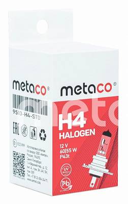Автолампы H4 Metaco