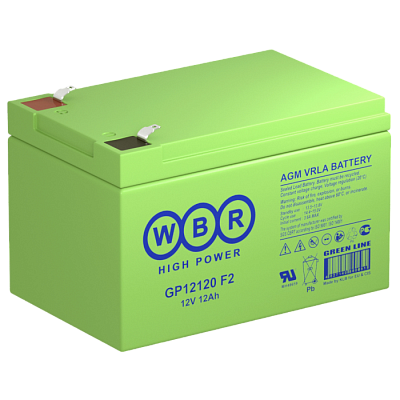 Аккумулятор WBR AGM - 12 А/ч (GP12120)