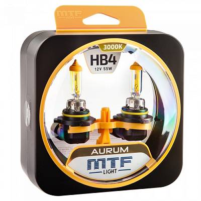 Автолампы HB4/9006 MTF Aurum 3000K (HAU12B4)