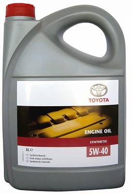 Моторное масло Toyota 5W-40 SL (08880-80375) европа