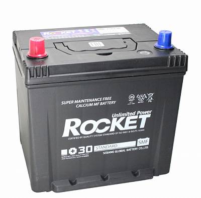 Аккумулятор автомобильный Rocket Asia SMF 75D23R - 65 А/ч  [+-]