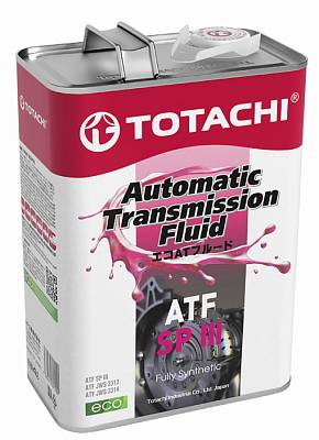 Totachi ATF SP III (Mitsubishi SP III, Hyundai SP III, Kia SP III)