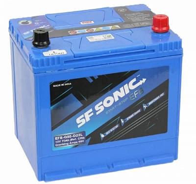 Аккумулятор автомобильный Exide SF Sonic EFB Asia - 70 А/ч (85D23L) [-+]