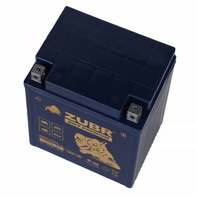 Мотоаккумулятор Zubr Bike Premium Nano Gel - 30 А/ч 360 А (YB30L-BS) [-+]