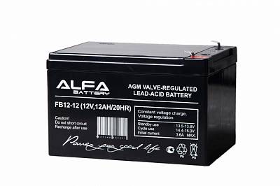 Аккумулятор Alpha FB AGM - 12 А/ч (FB 12-12)
