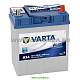 Аккумулятор автомобильный Varta Asia Blue Dynamic A14 - 40 А/ч тонкие клеммы (540 126 033, B19L) [-+]