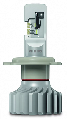 Светодиодные лампы H4 Philips Ultinon Pro5000 +160% 5800K (11342U50CWX2)