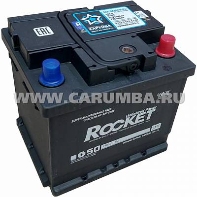 Аккумулятор автомобильный Rocket Premium SMF 55L-L1 - 55 А/ч  [-+]