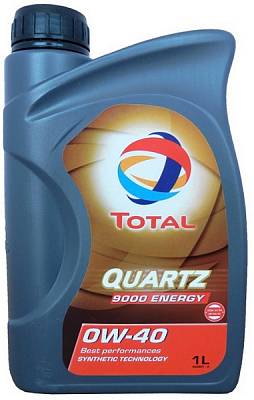 Моторное масло Total Quartz 9000 Energy 0W-40