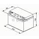 Мотоаккумулятор YT12A-BS Bosch M6 016 AGM - 11 А/ч (0 092 M60 160) [+ -]