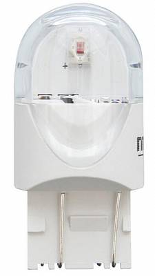 Светодиодные автолампы W21/5W MTF Night Assistant LED Red (NW215WR) красная