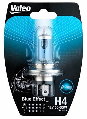 Автолампа H4 Valeo Blue Effect 4000K (032512)