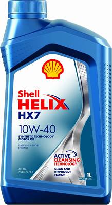 Моторное масло Shell Helix HX7 10W-40 A3/B4