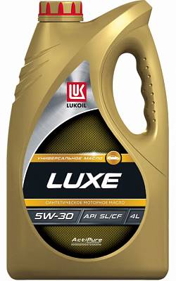Моторное масло Lukoil Luxe Synthetic 5W-30 SL/A5/B5